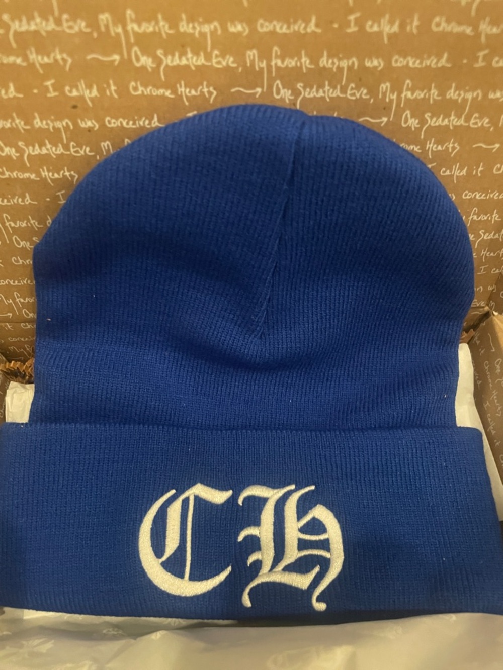 Chrome Hearts Beanie - new in box